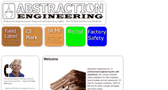 Desktop Screenshot of abstractionengineering.com